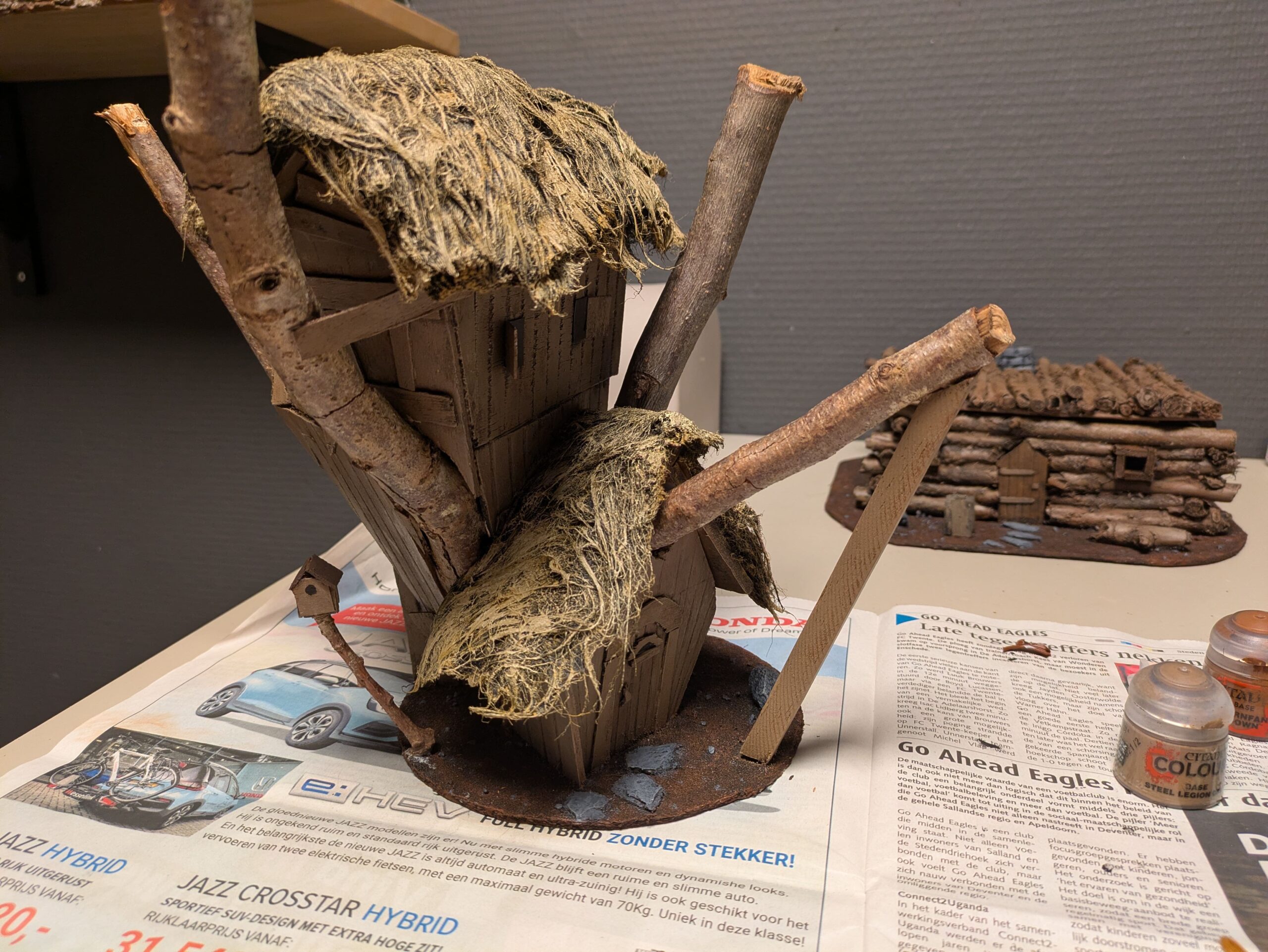 Building & Painting Radagast’s House (Rhosgobel)